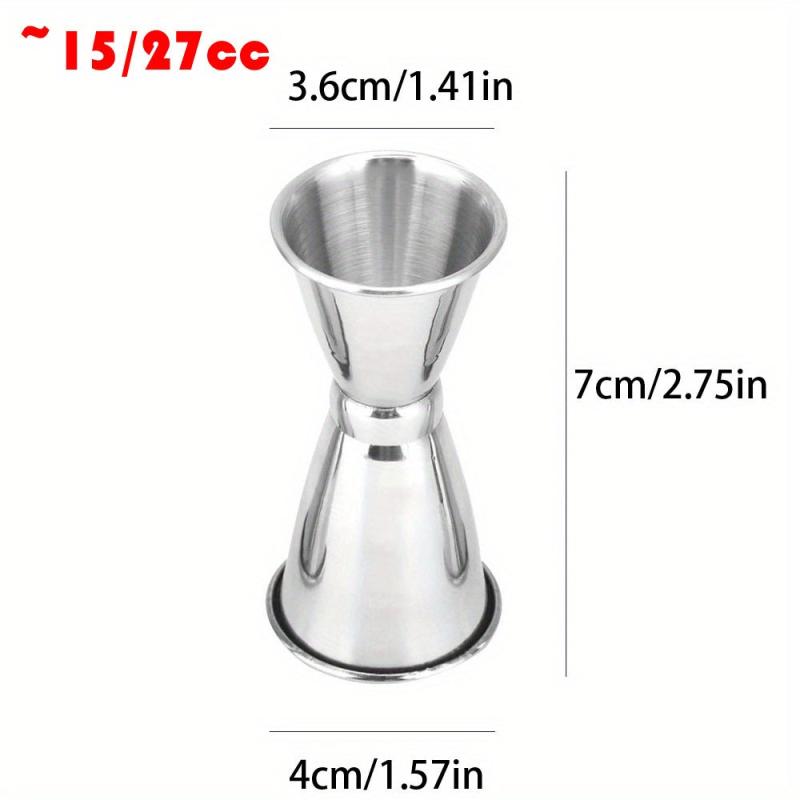 Stainless Steel Double Cocktail Measuring Cup Bar Tool