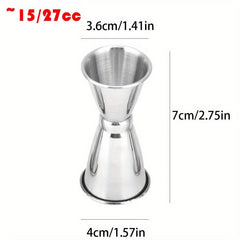 Stainless Steel Double Cocktail Measuring Cup Bar Tool