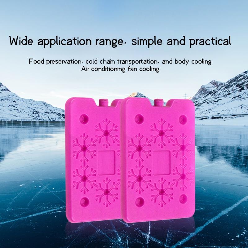 Reusable Ice Packs for Lunch Box and Outdoor Activities Slim and Insulated