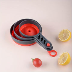 3pcs Collapsible Funnel Set Kitchen Gadgets Accessories