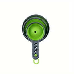 3pcs Collapsible Funnel Set Kitchen Gadgets Accessories