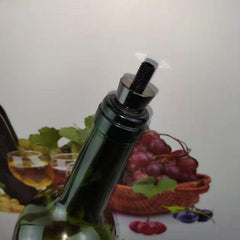Christmas Wine Bottle Stopper w/ Aluminum Alloy Screw - Perfect Gift