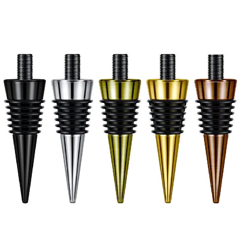 Christmas Wine Bottle Stopper w/ Aluminum Alloy Screw - Perfect Gift