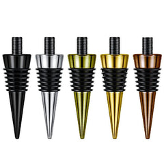 Christmas Wine Bottle Stopper w/ Aluminum Alloy Screw - Perfect Gift