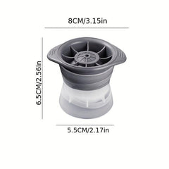 Ball Shape Ice Cube Mold Plastic Ice Tray