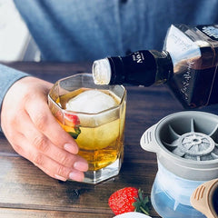 Ball Shape Ice Cube Mold Plastic Ice Tray