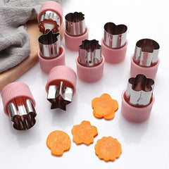 30pcs Vegetable Cutter Shapes Set Stainless Steel Cookie Cutters
