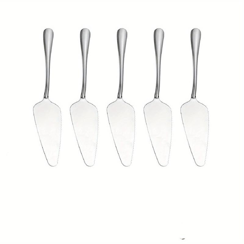 10pcs Stainless Steel Cake Spatula Set with Serrated Edge