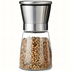 2pcs Stainless Steel Pepper Grinder Manual Sea Salt Mill