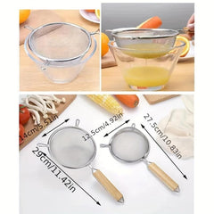 1pc Stainless Steel Mesh Filter for Stylish Kitchen Upgrade