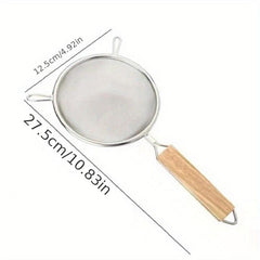 1pc Stainless Steel Mesh Filter for Stylish Kitchen Upgrade