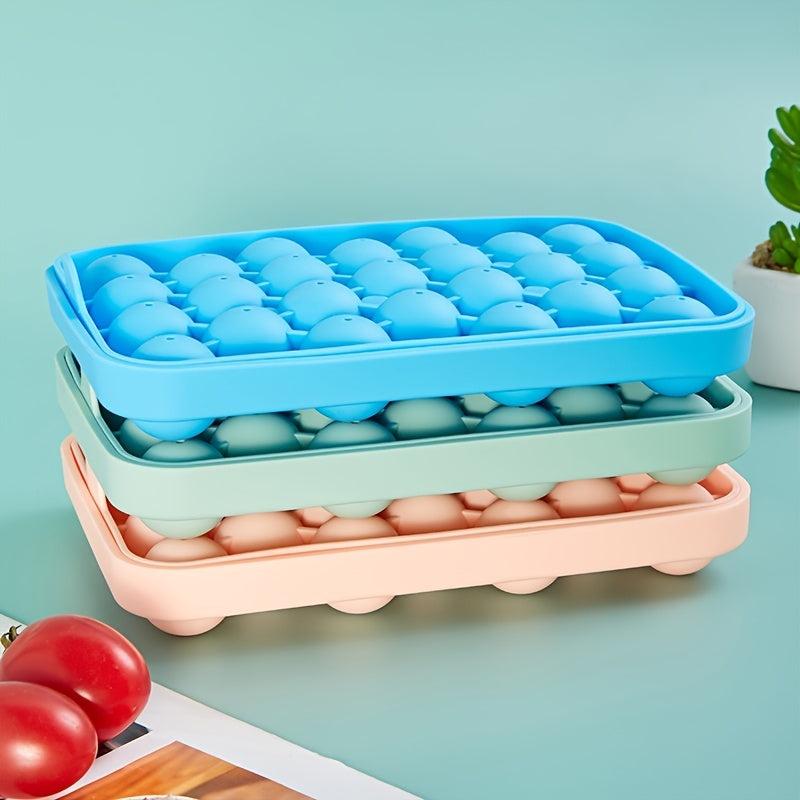 Silicone Ice Ball Maker Tray for Cocktails and Cold Drinks