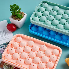 Silicone Ice Ball Maker Tray for Cocktails and Cold Drinks