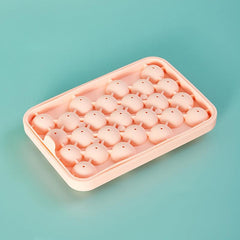 Silicone Ice Ball Maker Tray for Cocktails and Cold Drinks
