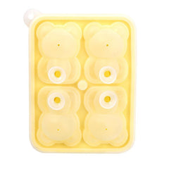4 Even Bear Ice Cube Mold - Silicone Ice Tray