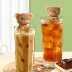 4 Even Bear Ice Cube Mold - Silicone Ice Tray