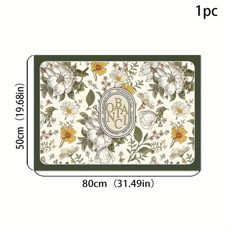 Absorbent Dish Drying Pad for Kitchen Countertop