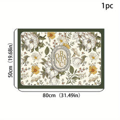 Absorbent Dish Drying Pad for Kitchen Countertop