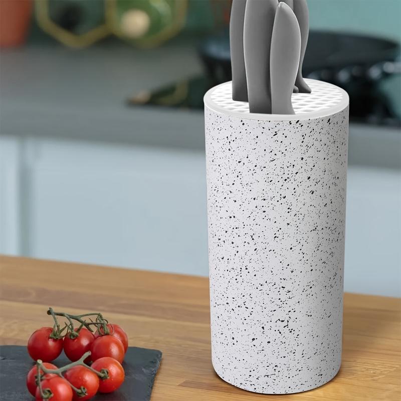 Kitchen Knives Holder Round Storage Rack Organizer