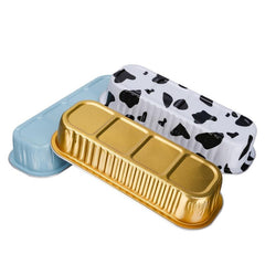 50pcs Cupcake Liners Cow Pattern Disposable Aluminum Foil Baking Cups Pan