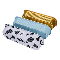 50pcs Cupcake Liners Cow Pattern Disposable Aluminum Foil Baking Cups Pan