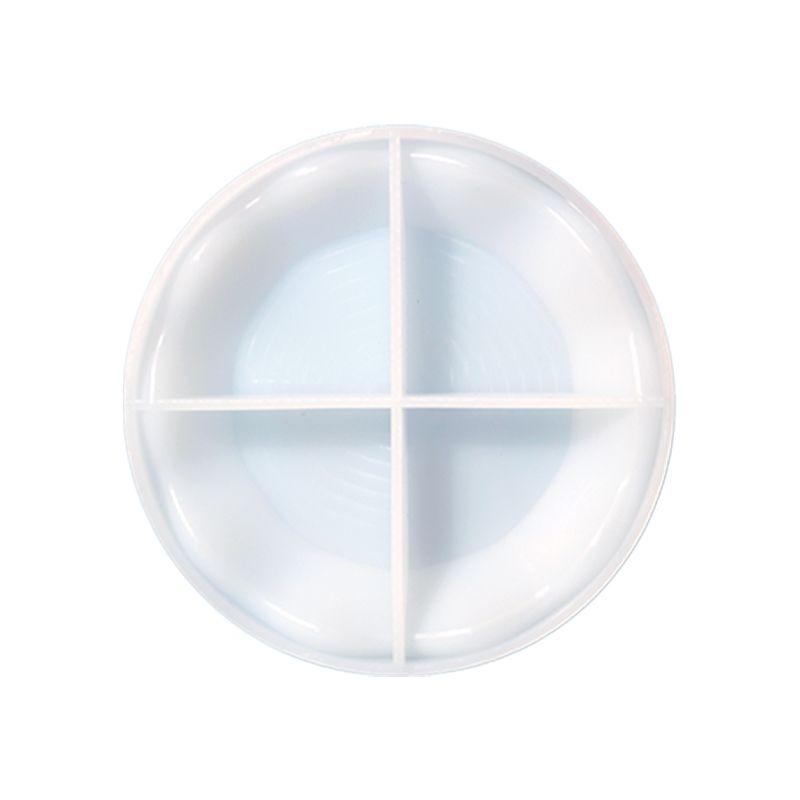 DIY Wave Flower Shape Silicone Candle Tray Mold