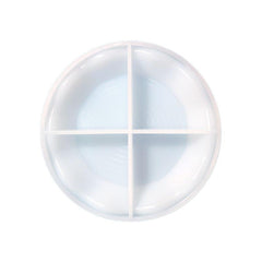 DIY Wave Flower Shape Silicone Candle Tray Mold