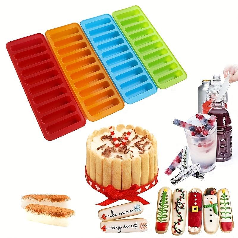 Silicone Sausage Mold Hot Dog Mold Finger Shape Cookie Molds