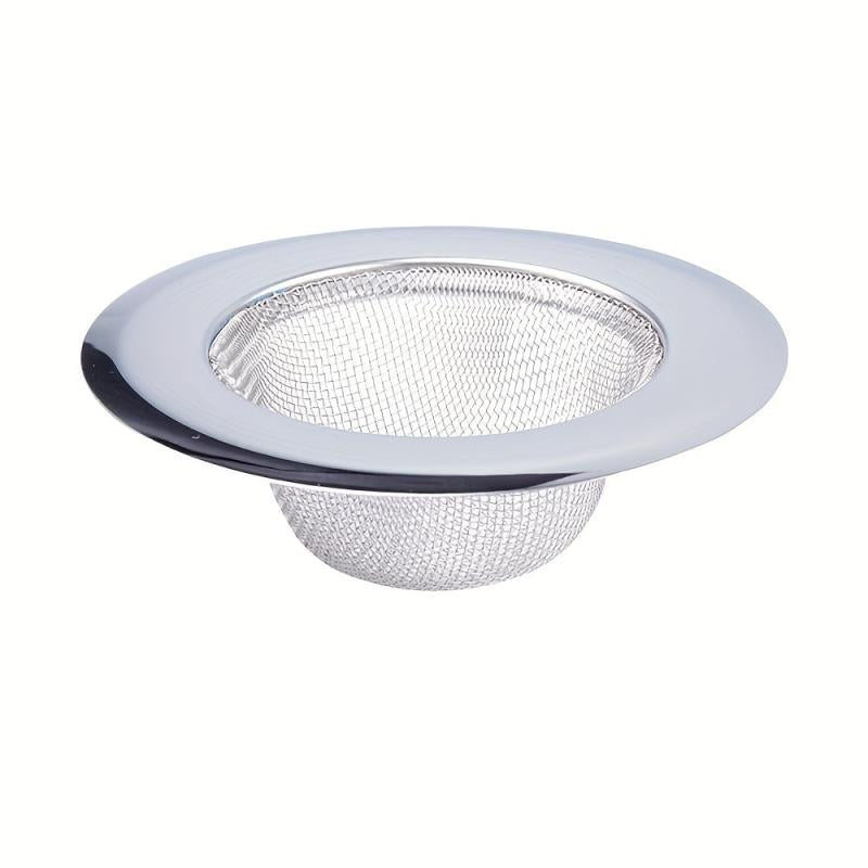 1pc Sink Basket Strainer Stainless Steel Drain Strainer Kitchen Sink Strainer