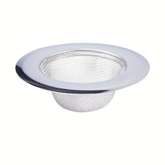 1pc Sink Basket Strainer Stainless Steel Drain Strainer Kitchen Sink Strainer