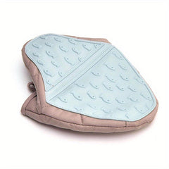 Silicone Oven Mitts Heat Resistant Double Layer Baking Insulation Gloves