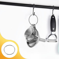 3pcs Stainless Steel Funnel Set, Heat-Resistant for Oils, Spices, Wine