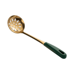 Stainless Steel Large Soup Spoon for Thickened Cooking and Kitchen Colander