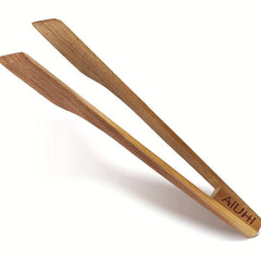 Wooden Food Tongs for Kitchen Cooking Utensils