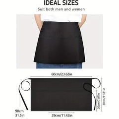Polyester Waist Apron Waterproof Kitchen Workwear