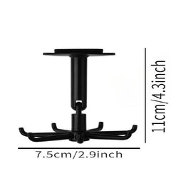 Rotatable Wall-mounted Storage Rack for Kitchen Tableware