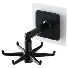 Rotatable Wall-mounted Storage Rack for Kitchen Tableware