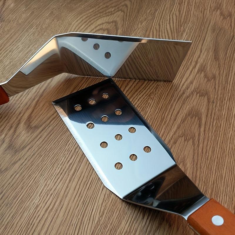 Stainless Steel Frying Shovel for Cooking Steak Pizza