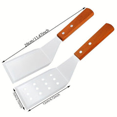 Stainless Steel Frying Shovel for Cooking Steak Pizza