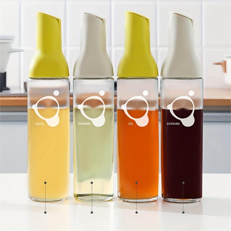Leak-proof Automatic Dispenser Bottle for Kitchen Outdoor BBQ Camping