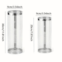 Stainless Steel BBQ Grill Cage for Outdoor Grilling Camping