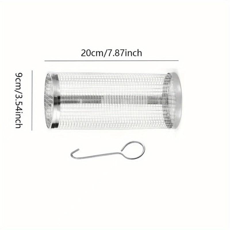 Stainless Steel BBQ Grill Cage for Outdoor Grilling Camping