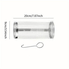 Stainless Steel BBQ Grill Cage for Outdoor Grilling Camping