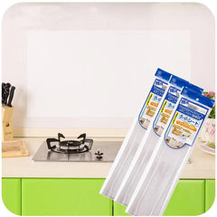 Waterproof Stove Backsplash Stickers Clear Self Adhesive Wallpaper