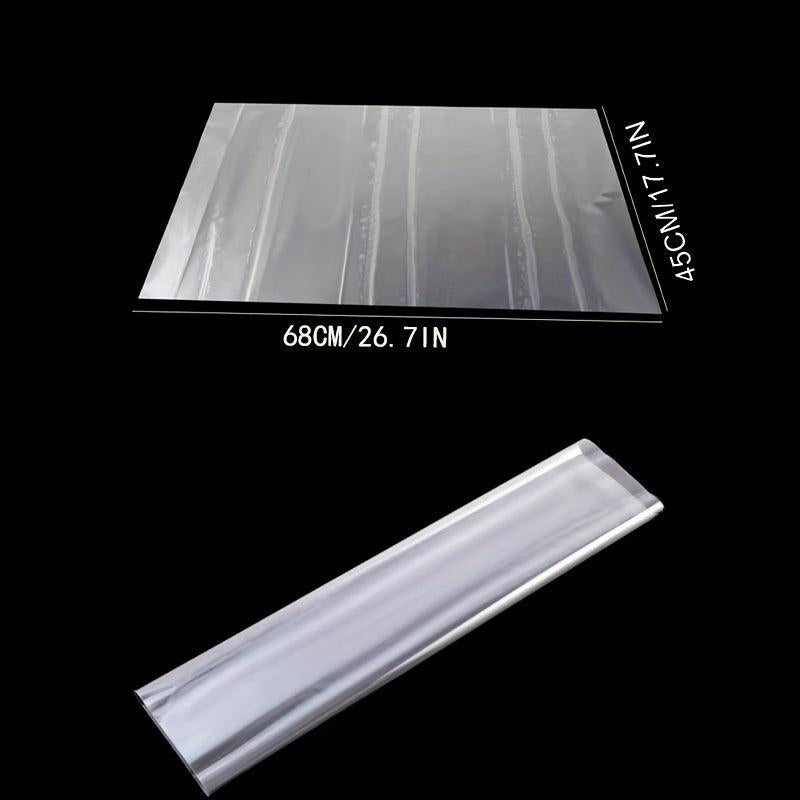 Waterproof Stove Backsplash Stickers Clear Self Adhesive Wallpaper