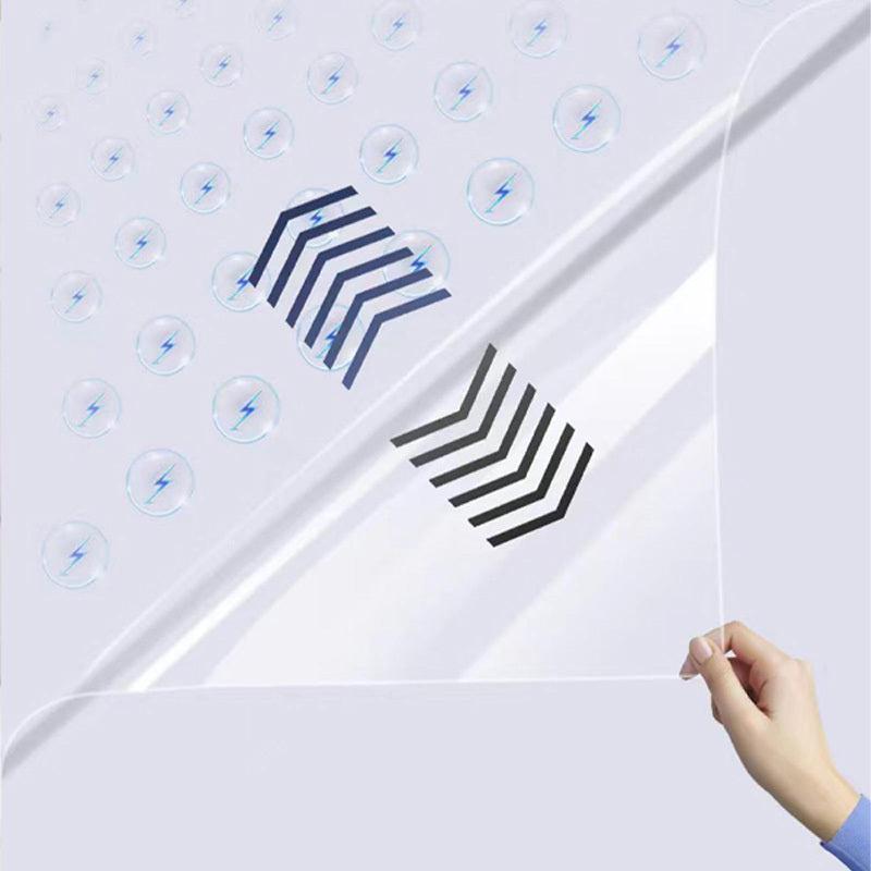 Waterproof Stove Backsplash Stickers Clear Self Adhesive Wallpaper