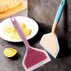 Wide Silicone Spatula Kitchen Cooking Utensil Beef Egg Scraper