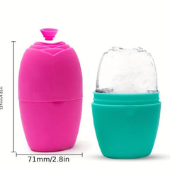 Reusable Ice Roller for Face and Eyes Tighten and Tone Skin De Puff Eye Area