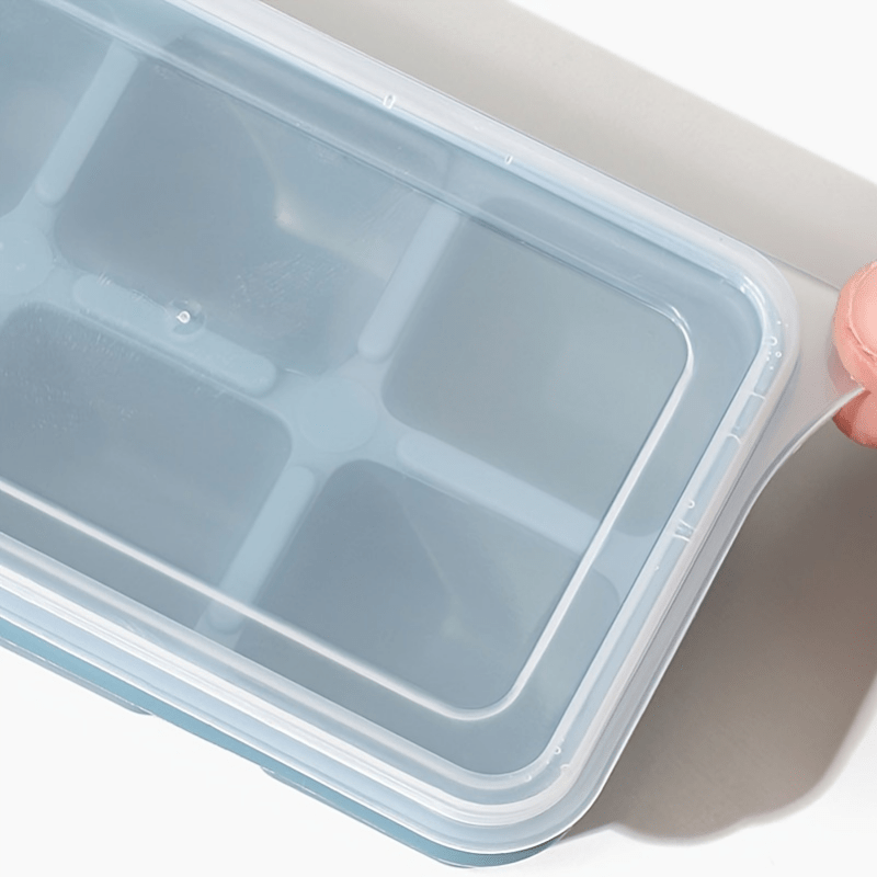 3pcs Mini Ice Cube Trays With Lids Small Ice Cube Molds for Freezer