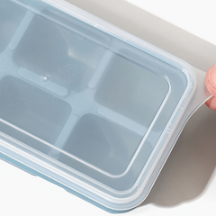 3pcs Mini Ice Cube Trays With Lids Small Ice Cube Molds for Freezer